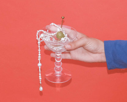 OOAK Pearl Necklace / White