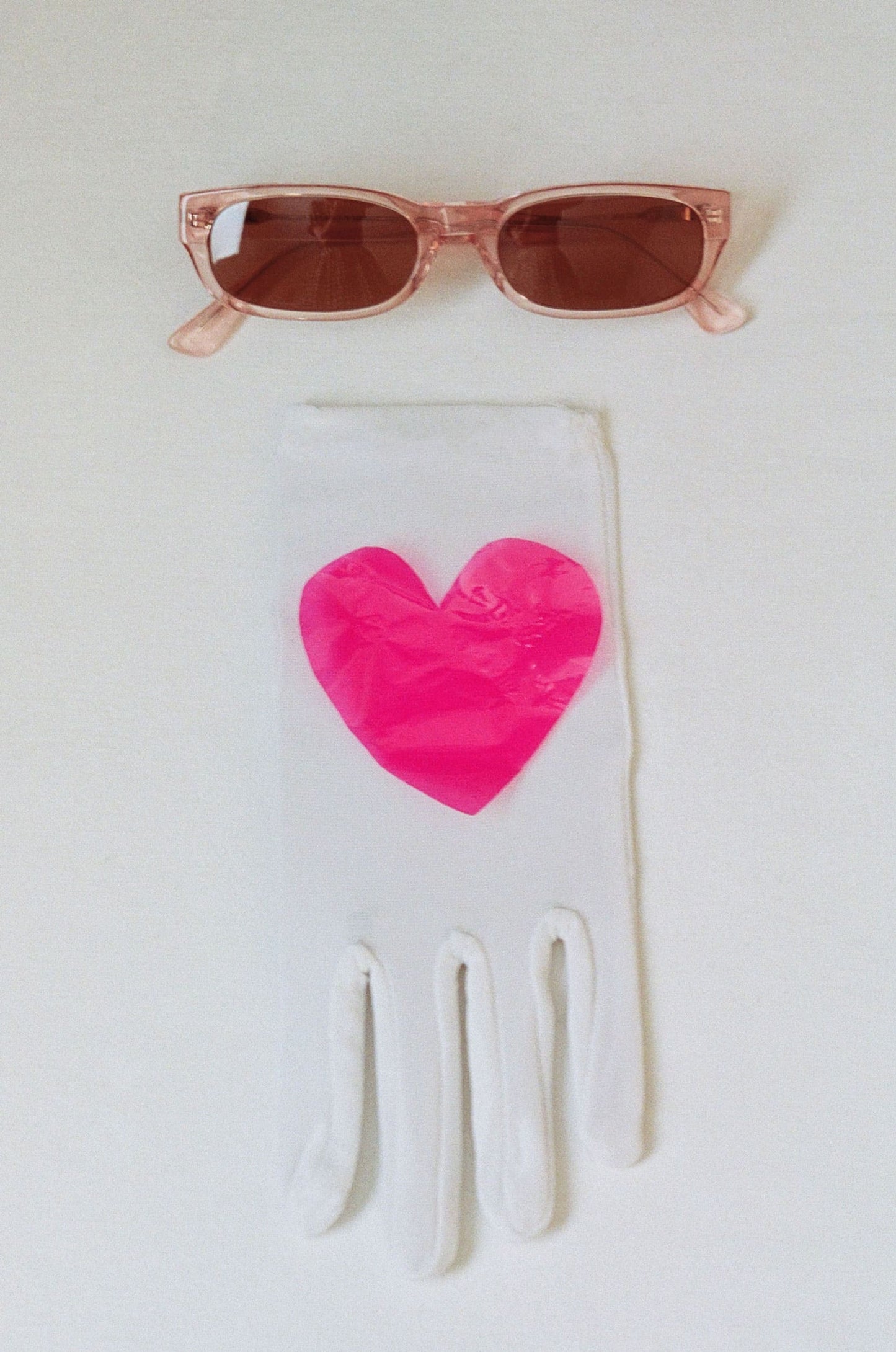 Susan Sunglasses / Clear Pink