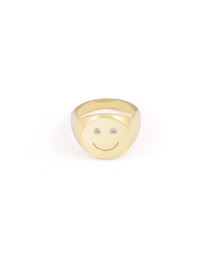 Smiley Ring / Gold