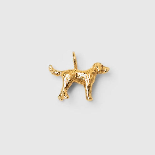 Dog Charm / Gold