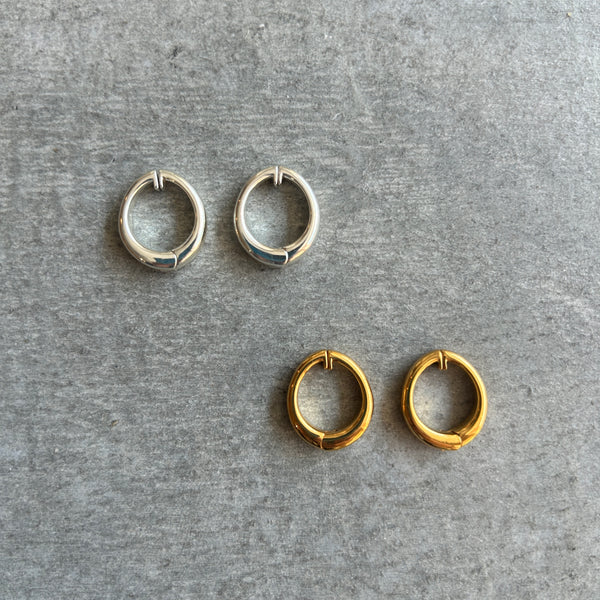 【2set】Minimal Movable Earcuff（Gold / Silver )　