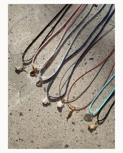 Limited Cord Necklace / Suede