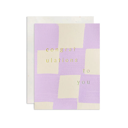 congratulations to you  checker