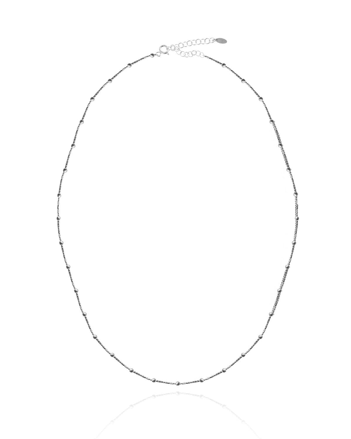 Kronus Chain Necklace / Silver