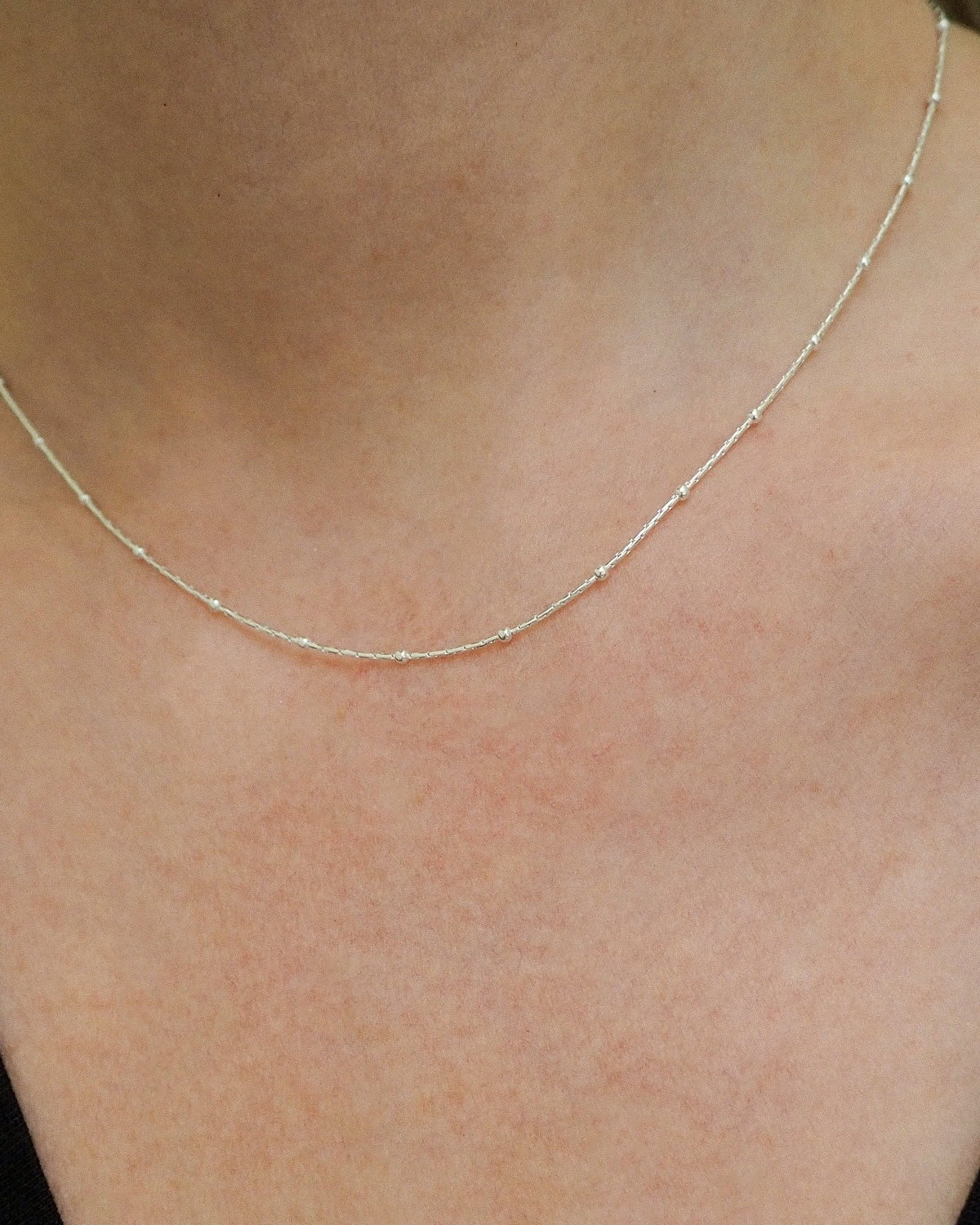 Kronus Chain Necklace / Silver