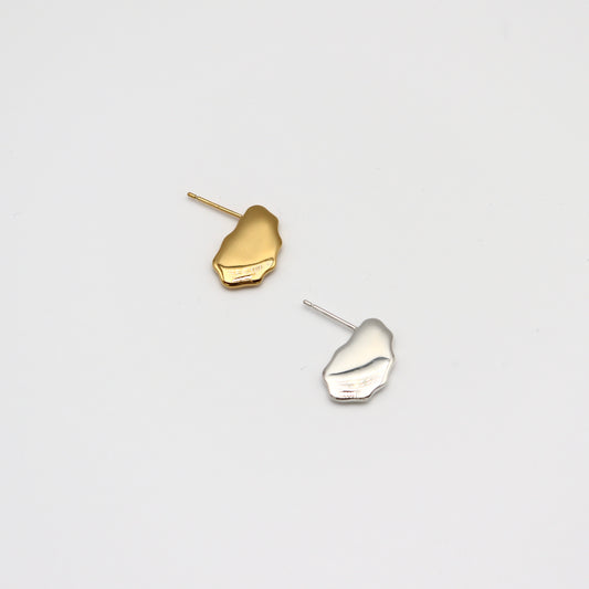 Oyster Studs 片耳（Gold / Silver）