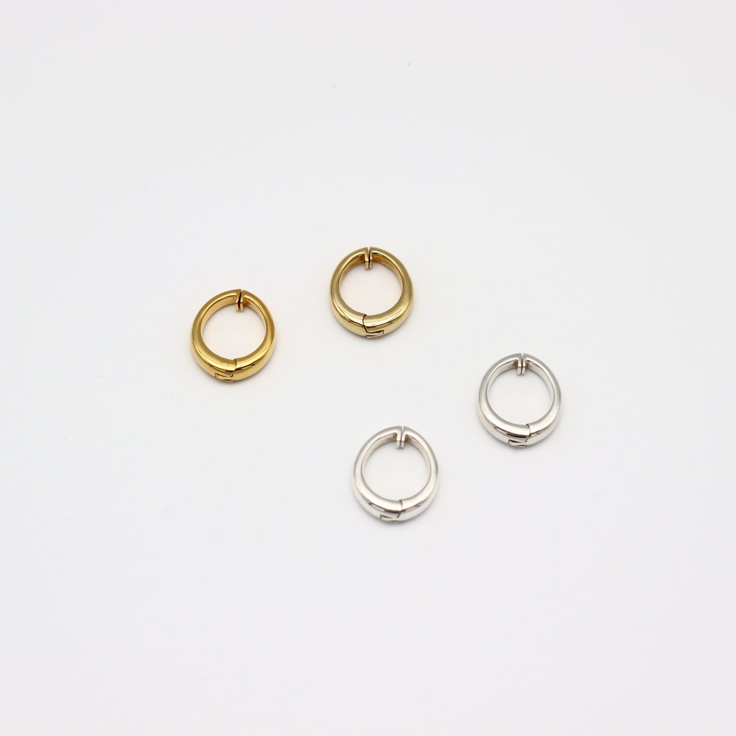 【2set】Minimal Movable Earcuff（Gold / Silver )　