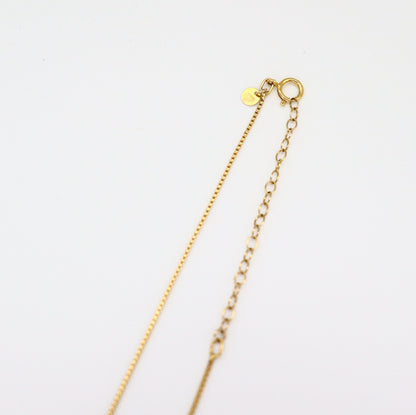 Thin Box Chain Necklace（gold / silver）