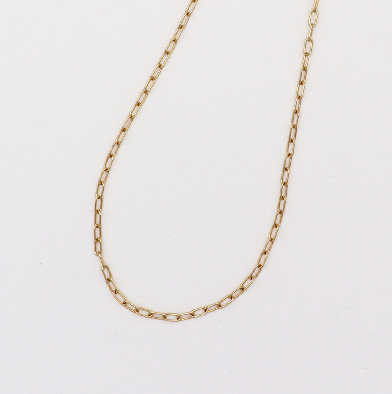 Link Chain Necklace 50cm（Gold / Silver）