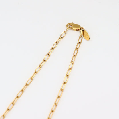 Link Chain Necklace 50cm（Gold / Silver）