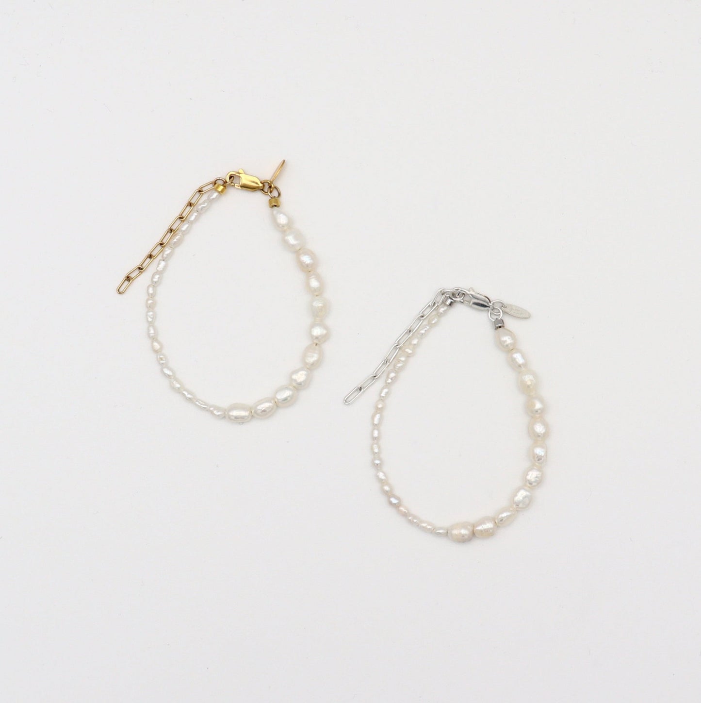 Rice Pearl  Bracelet（Gold / Silver）