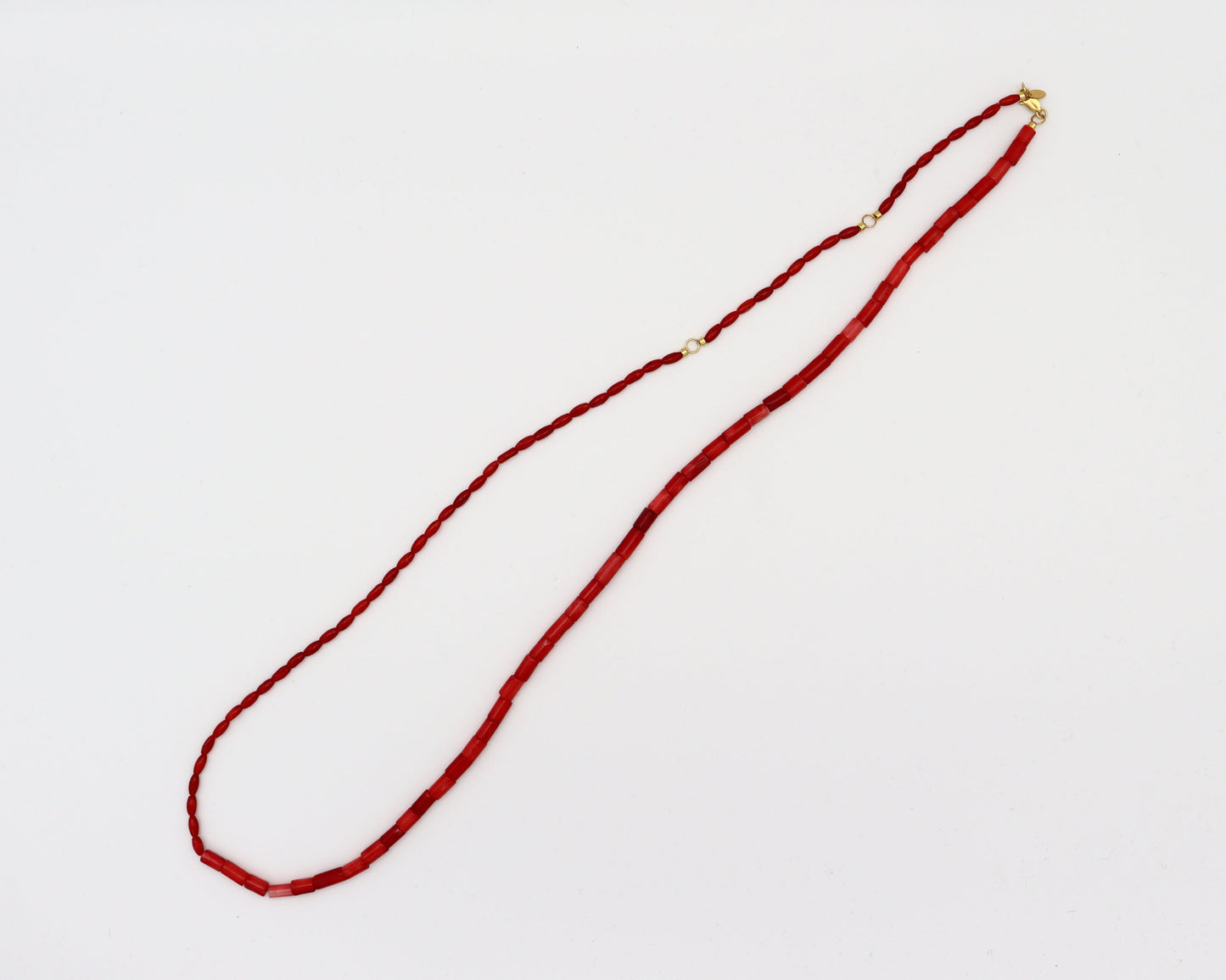 Many Way Coral Necklace (White / Pink / Red)　