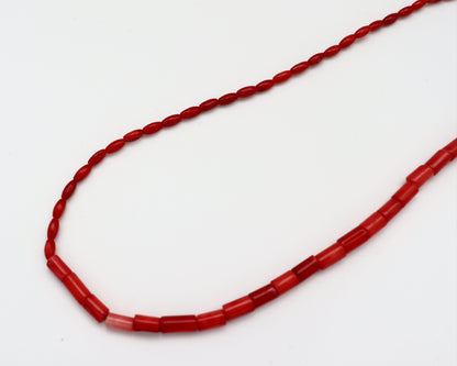 Many Way Coral Necklace (White / Pink / Red)　