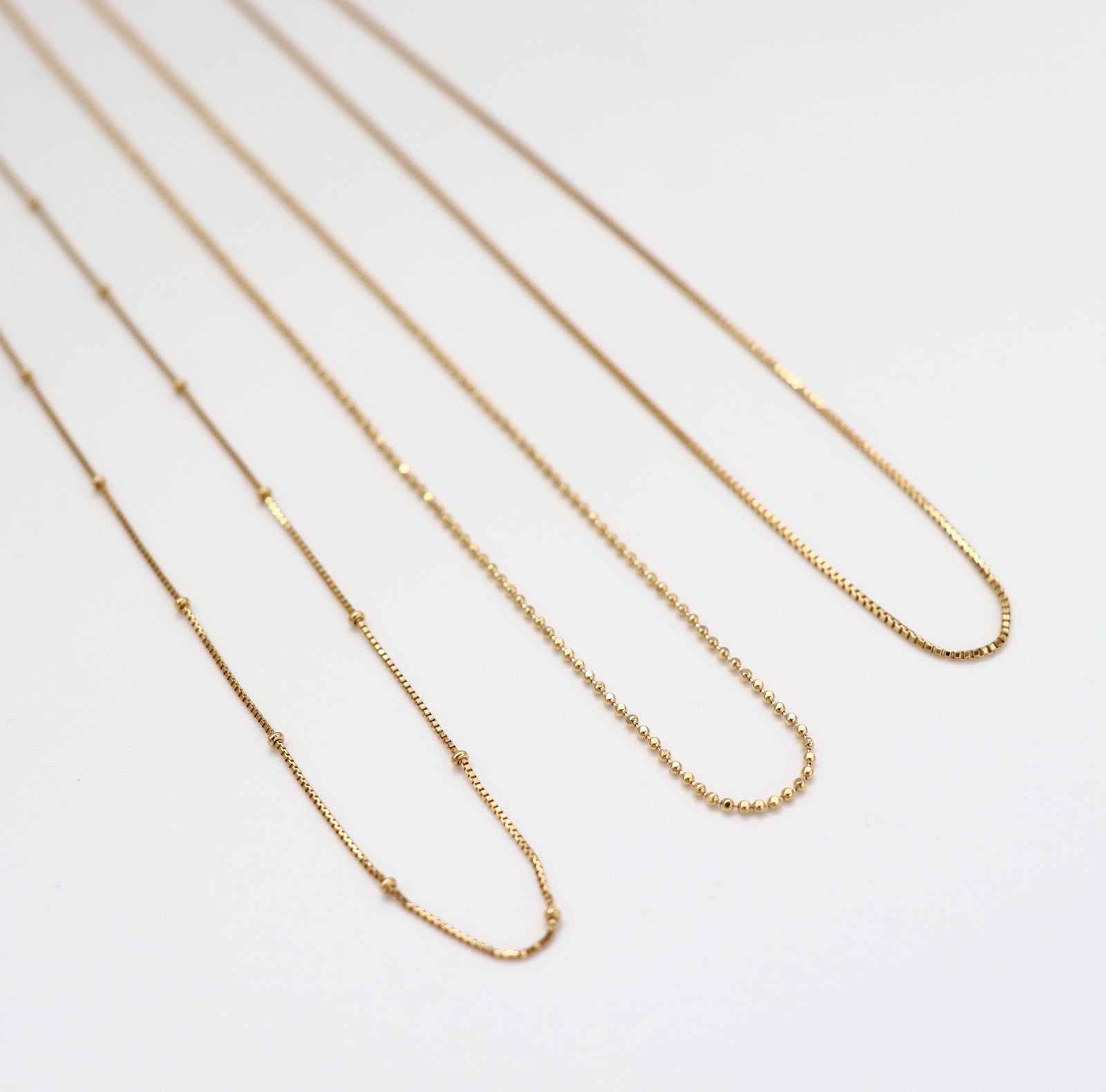 Fine Ball Chain Necklace / 18K ＜PAULINE STUDIO ポーリーン