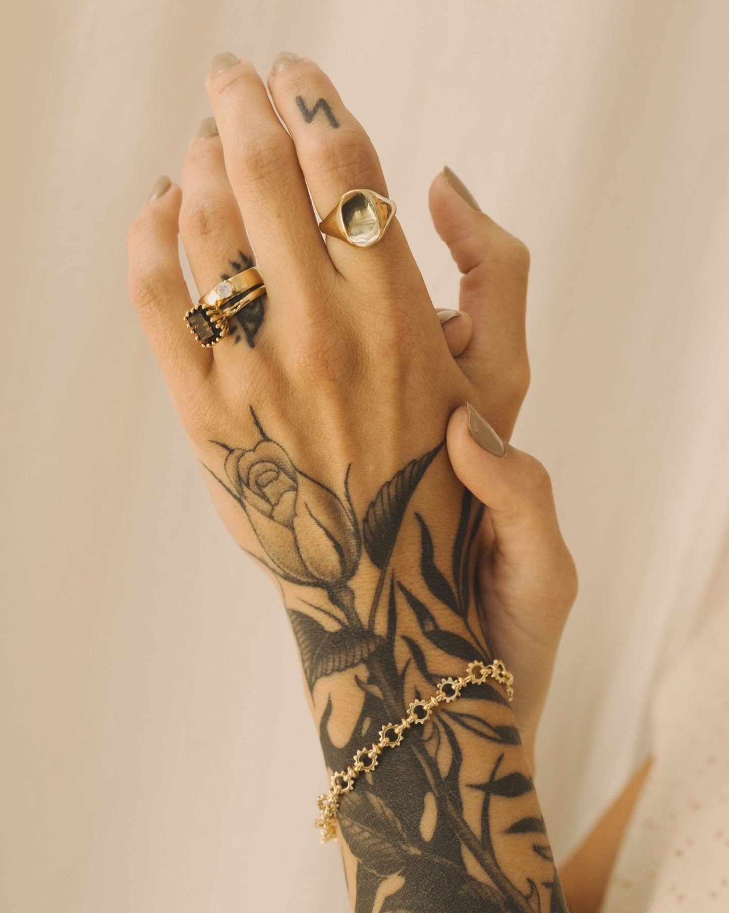 Flower Chain Bracelet