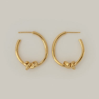 Billie Hoops / Gold