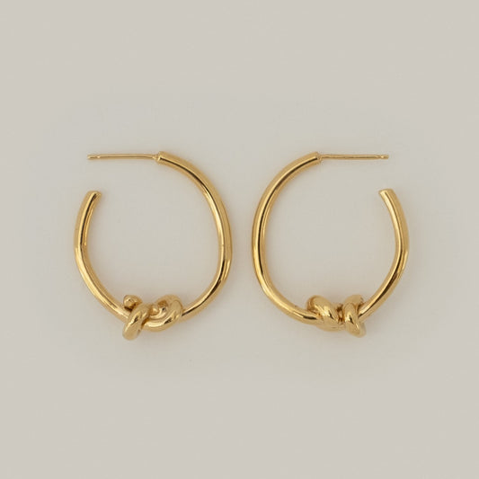 Billie Hoops / Gold