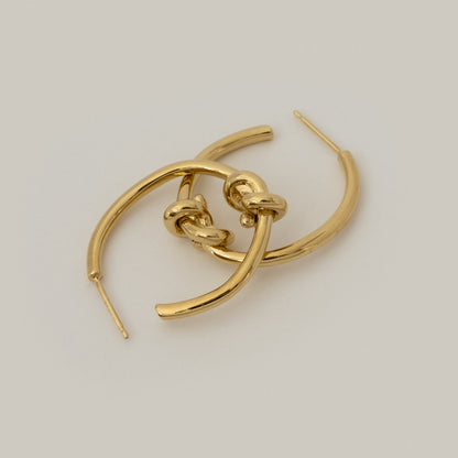 Billie Hoops / Gold