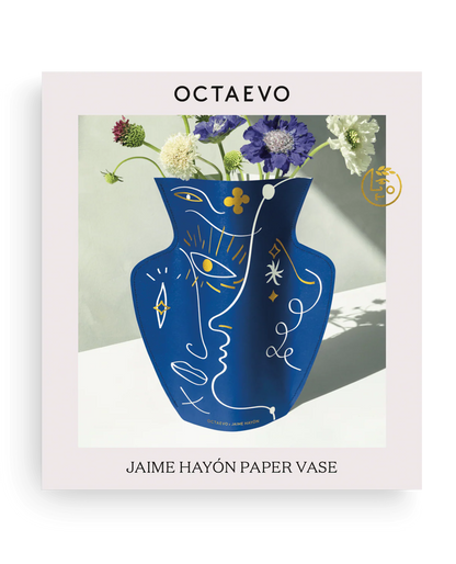 Jaime Hayon Paper Vase / Blue