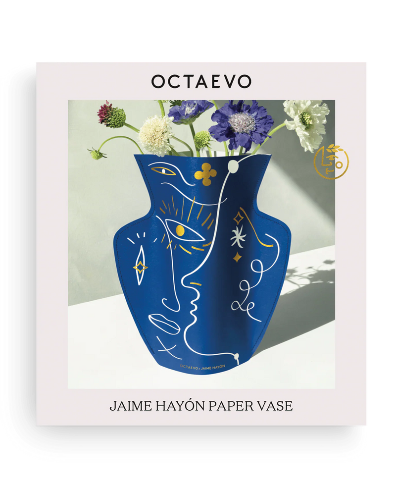 Jaime Hayon Paper Vase / Blue