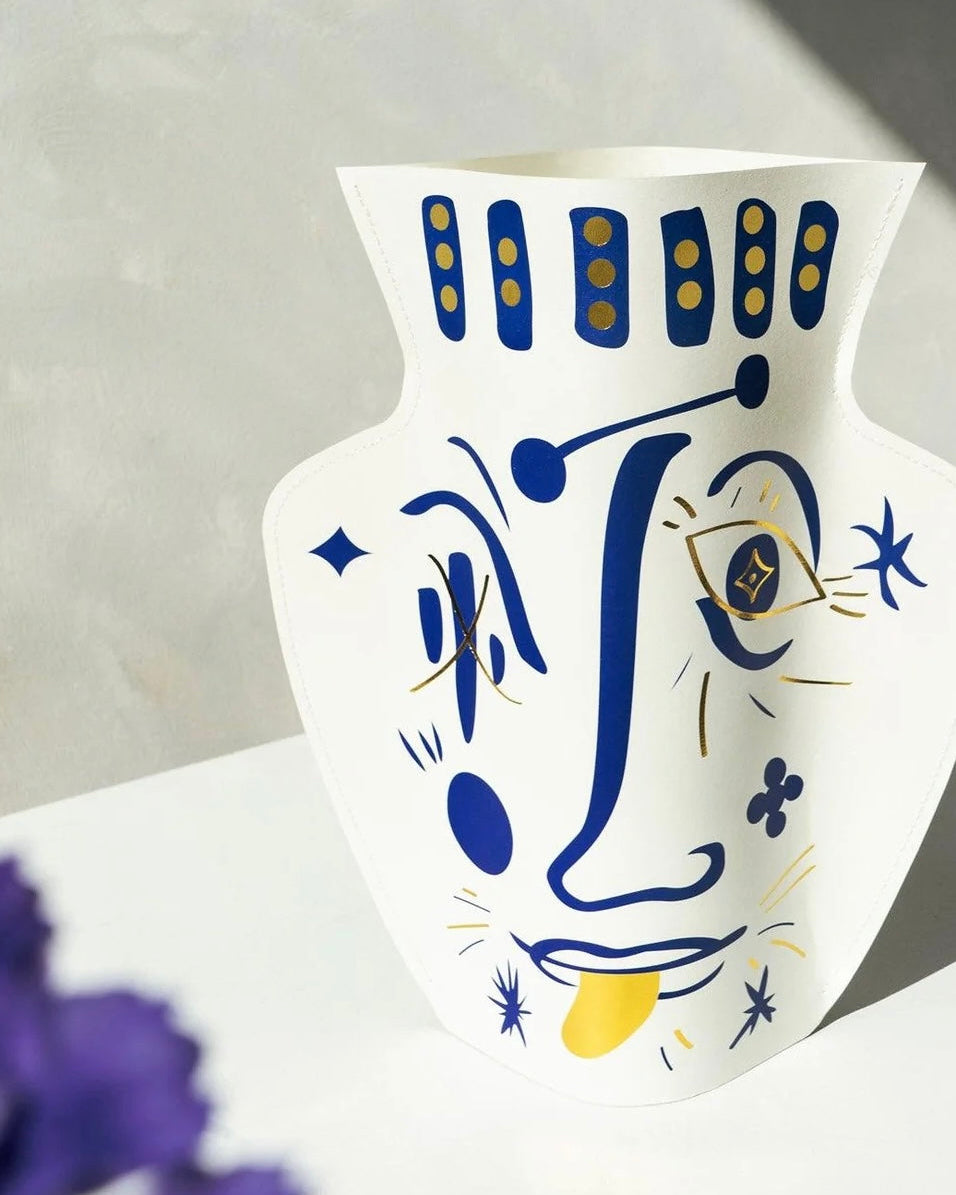 Jaime Hayon Paper Vase / White