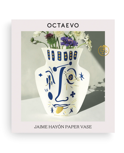 Jaime Hayon Paper Vase / White