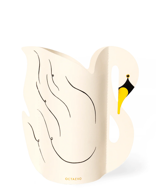 Swan Mini Paper Vase