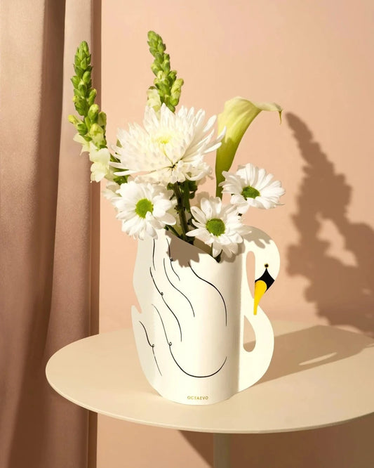 Swan Mini Paper Vase