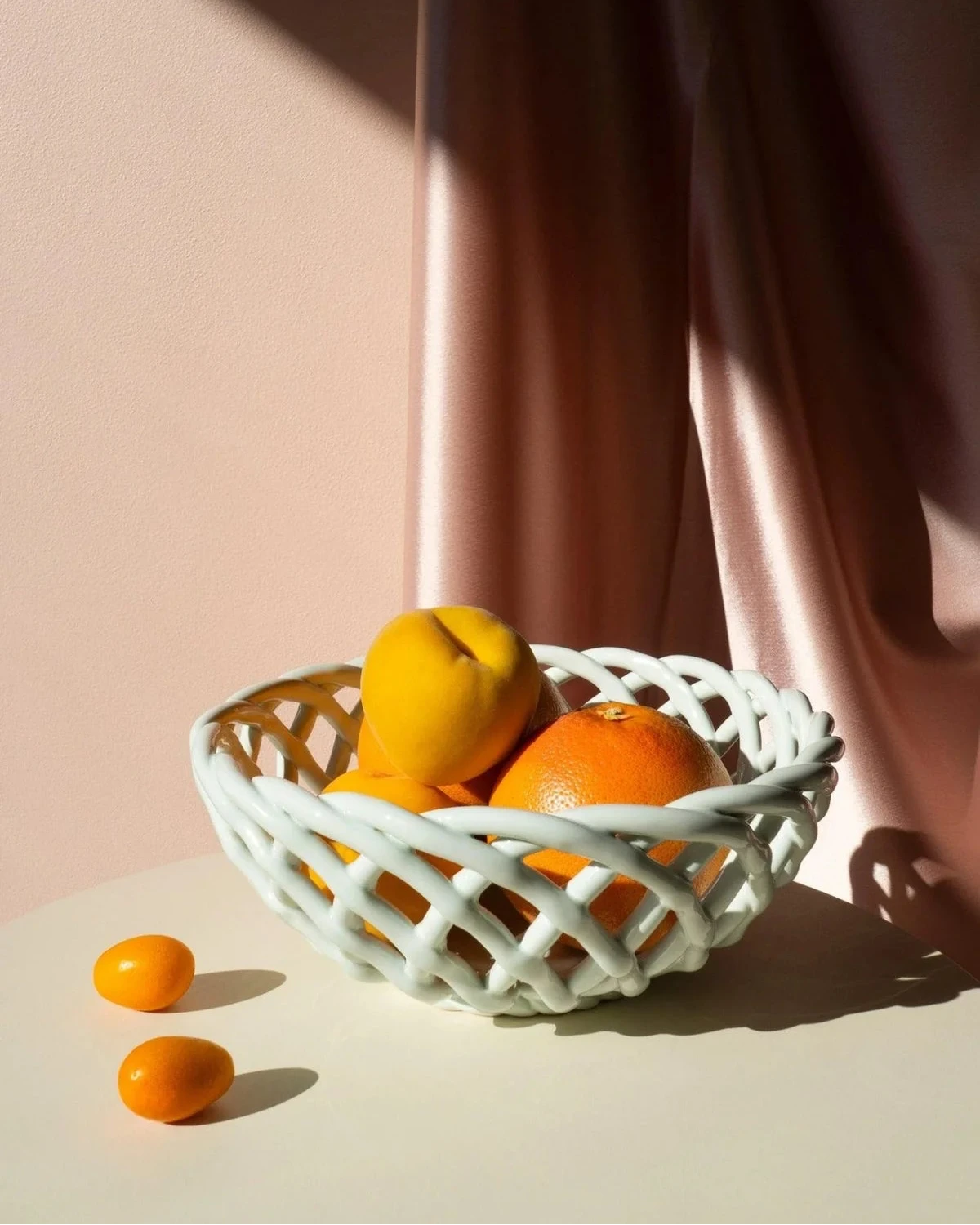 Sicilia Ceramic Basket / M