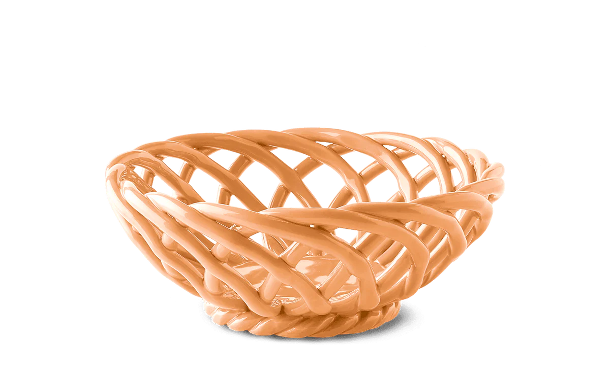 Sicilia Ceramic Basket / S