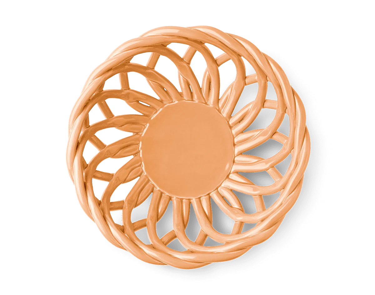 Sicilia Ceramic Basket / S