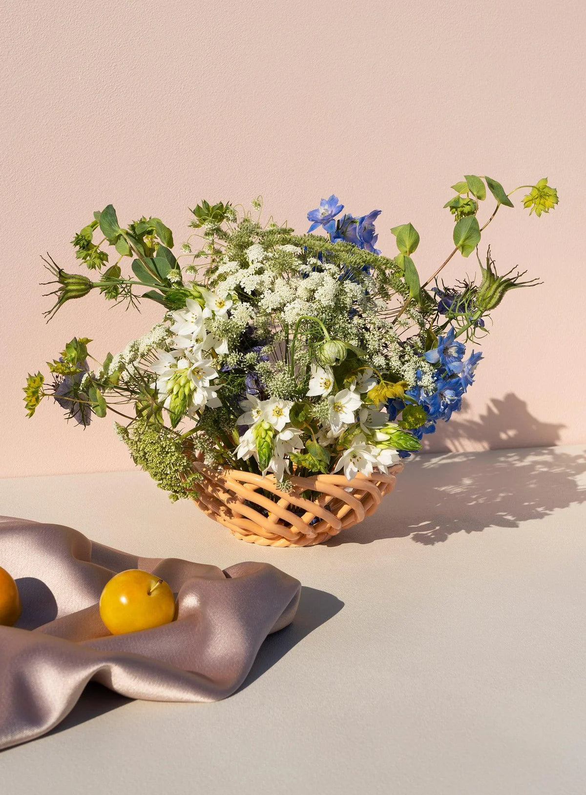 Sicilia Ceramic Basket / S