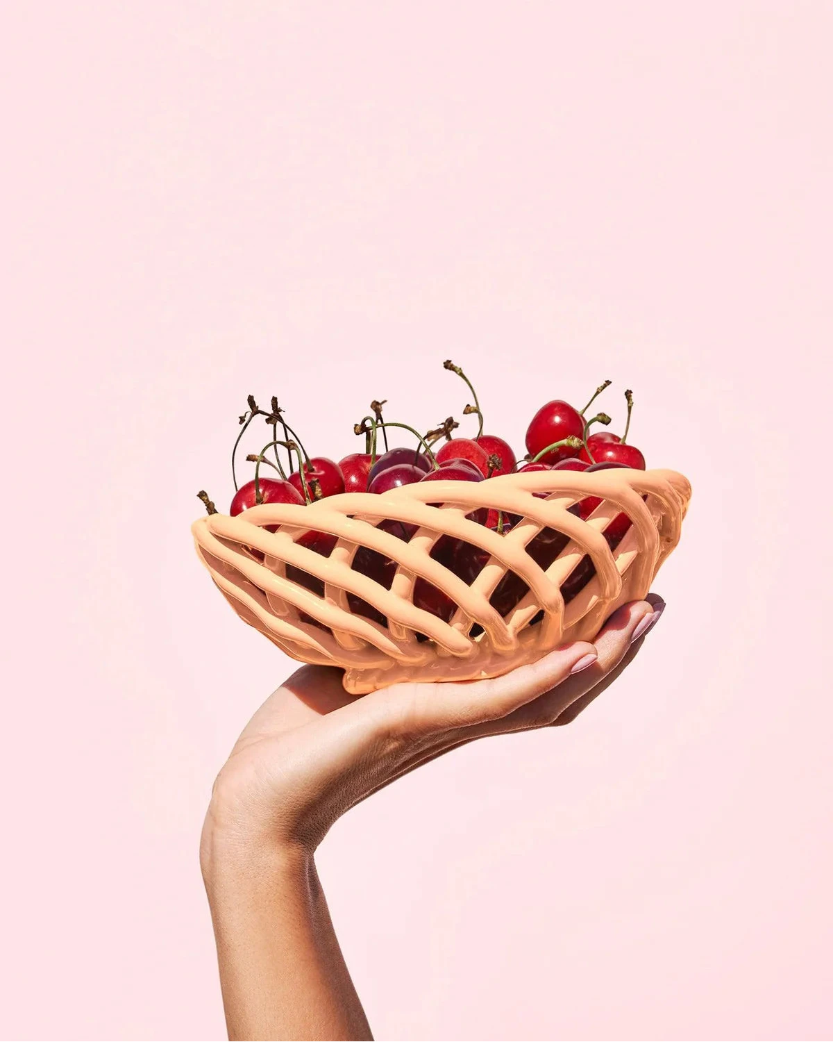 Sicilia Ceramic Basket / S