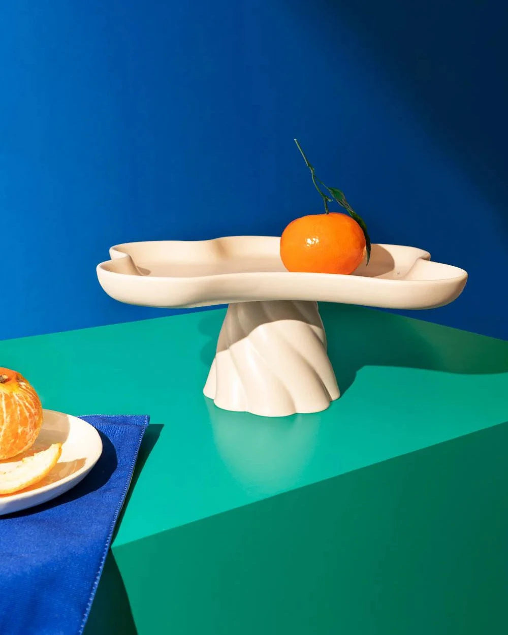 Templo High Tray / White