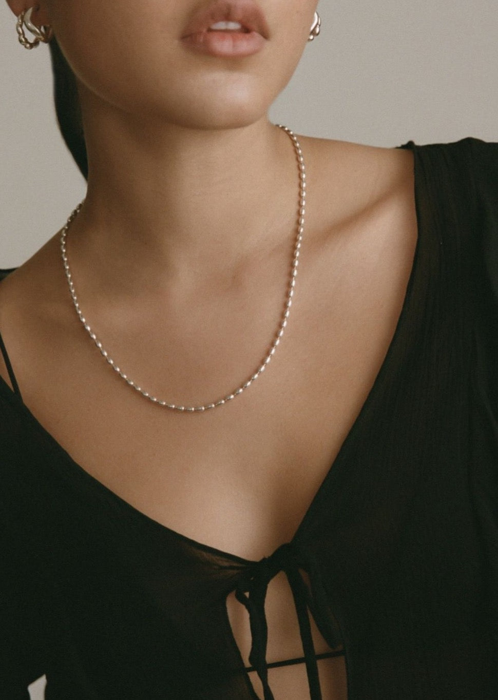 Kai Chain Necklace / Silver