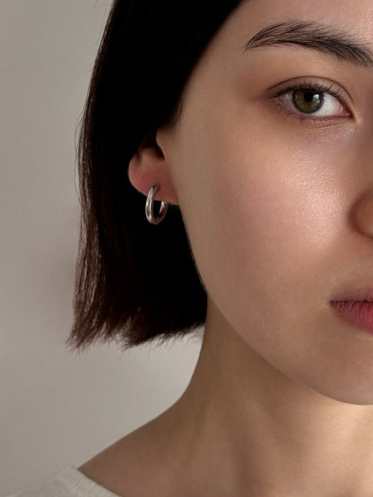 Metal Milagros Heart Pierce