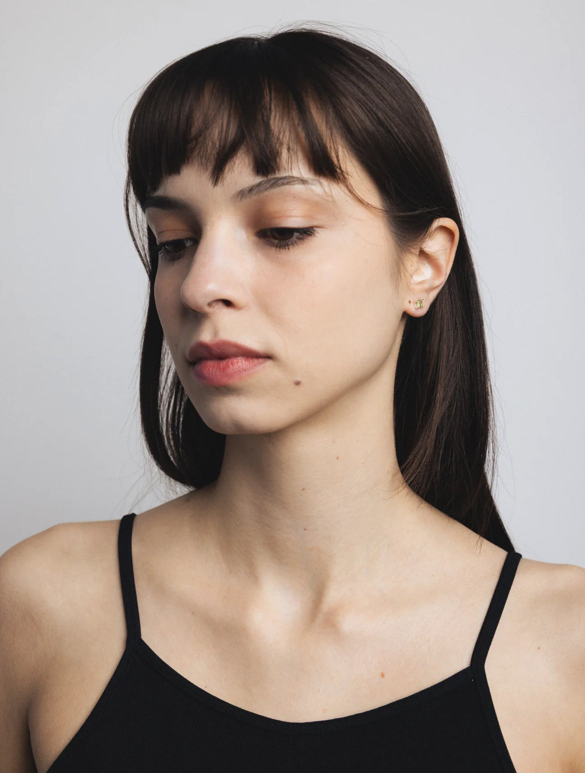 Josie Stone Studs / Silver*Peridot