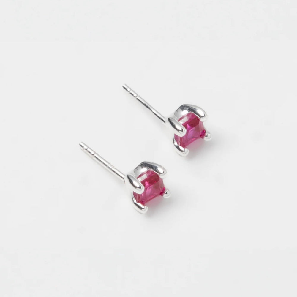 ピアス Ruby 非加熱 ピジョンブラッド ルビーピアス /c0028 ジュエリー専門店