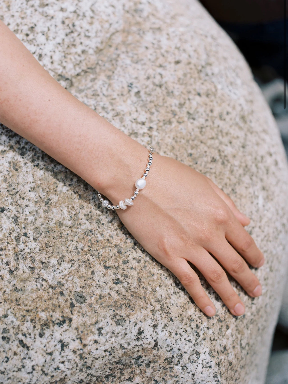 Loren Pearl & Beads Bracelet ＜Wolf Circus ウルフサーカス