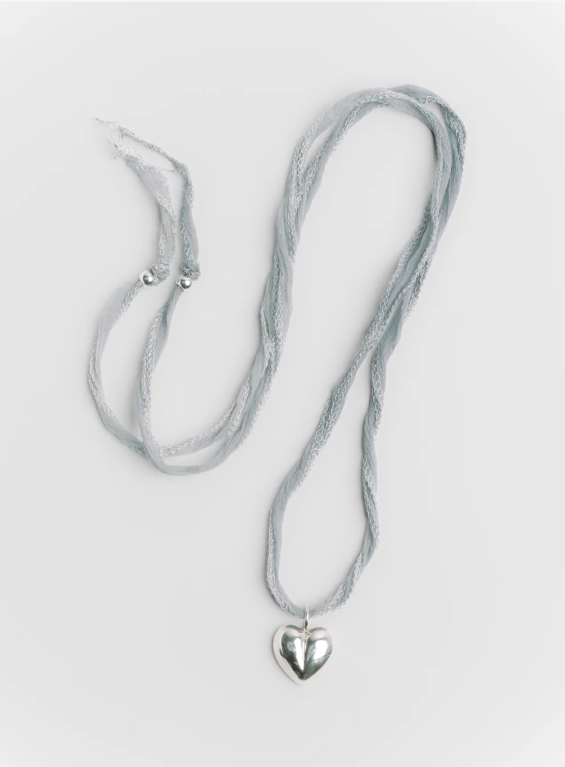 Joni Heart Necklace / Blue