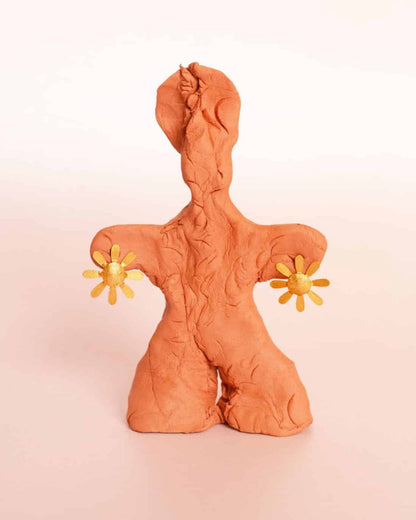 Rita Flower Pierce / Gold