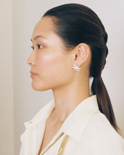 Rita Flower Pierce / Silver