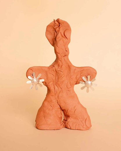 Rita Flower Pierce / Silver