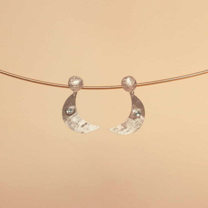 Aku Moon Pierce / Silver