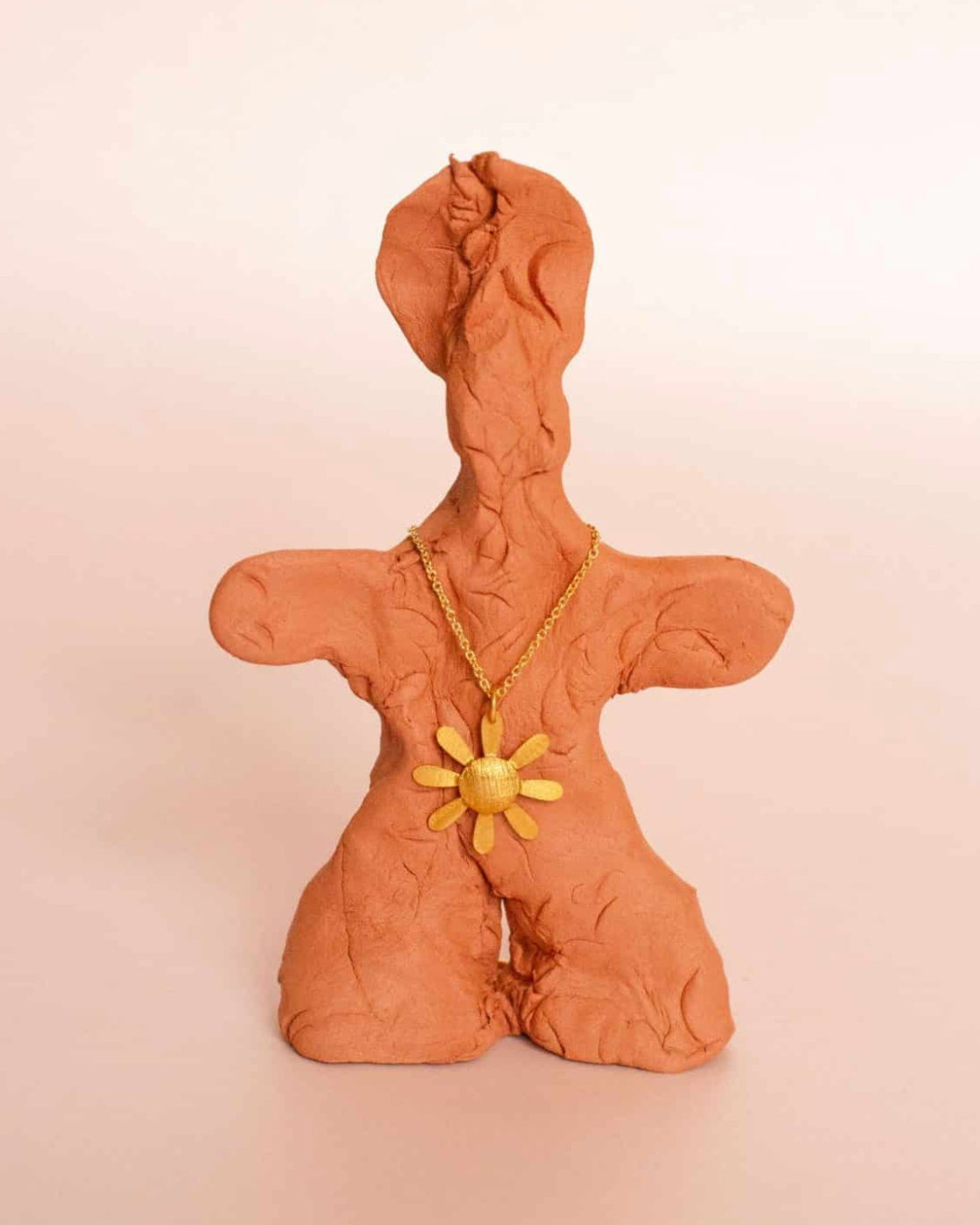 Rita Flower Necklace / Gold