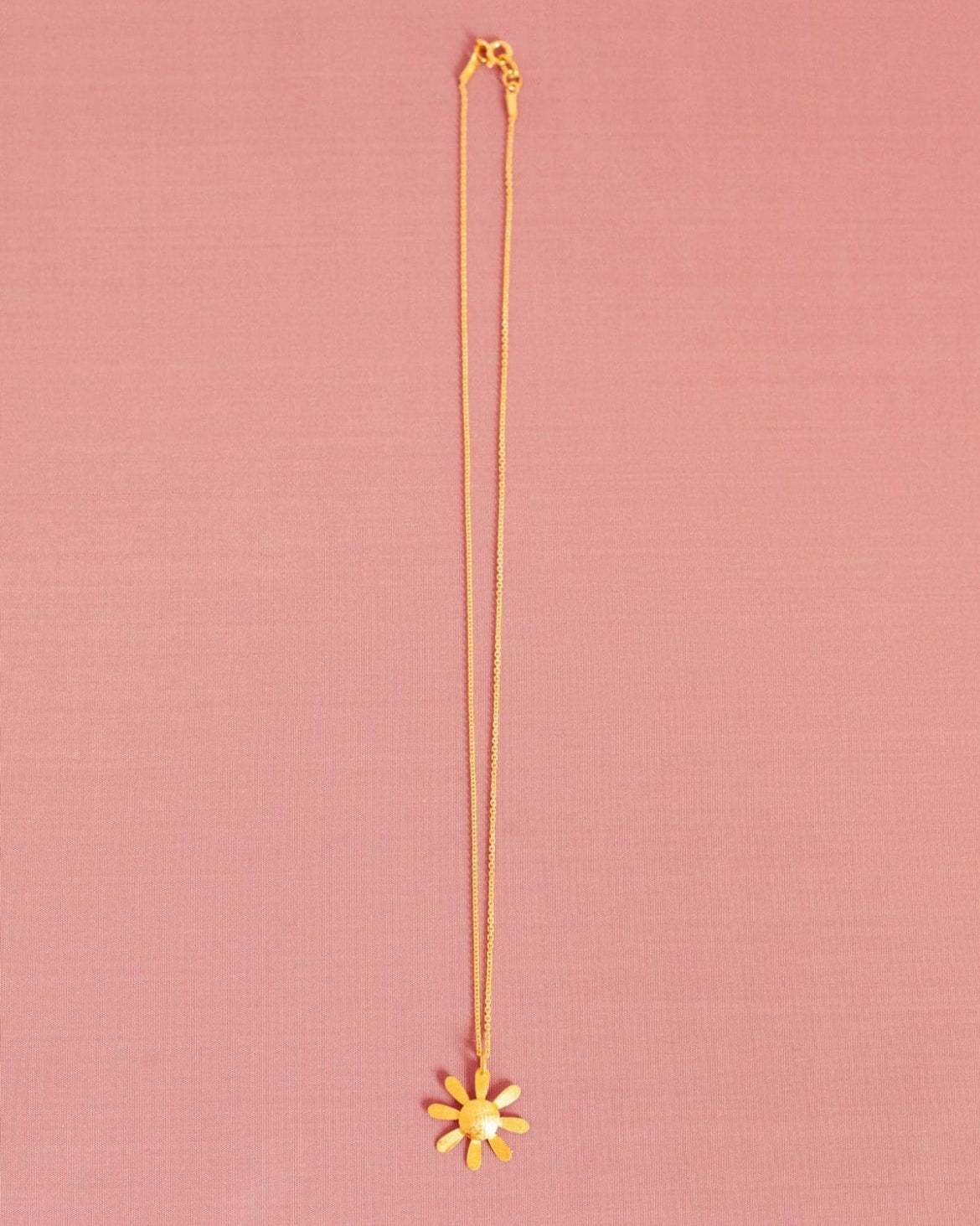 Rita Flower Necklace / Gold