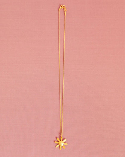 Rita Flower Necklace / Gold