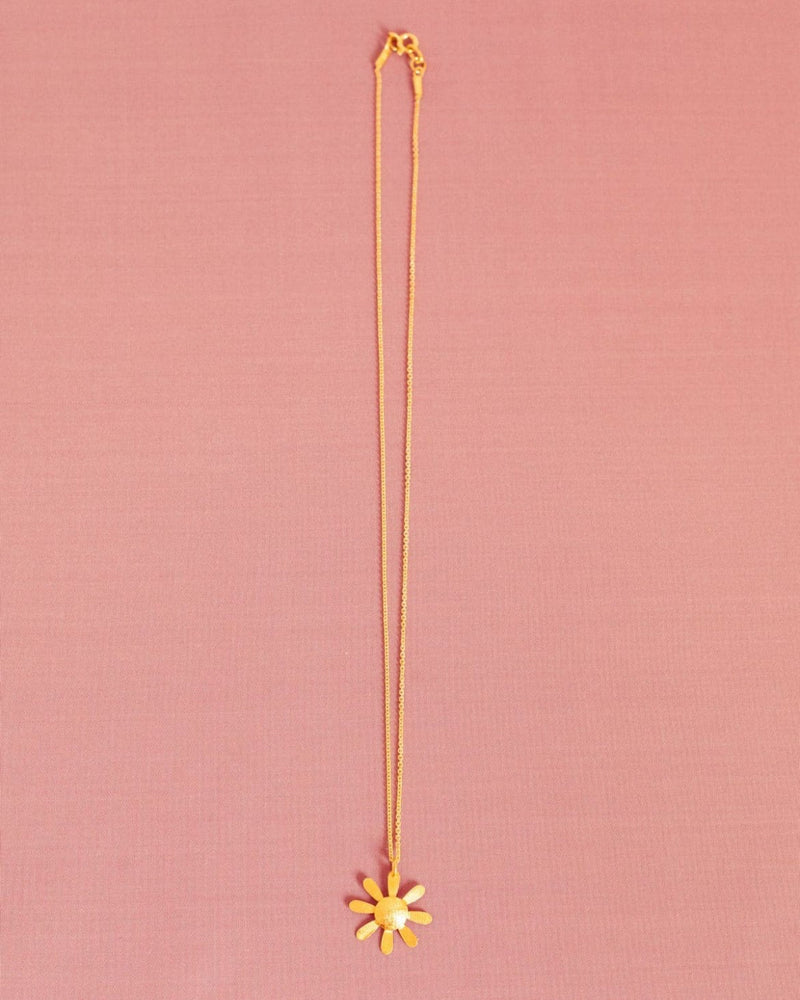 Rita Flower Necklace / Gold