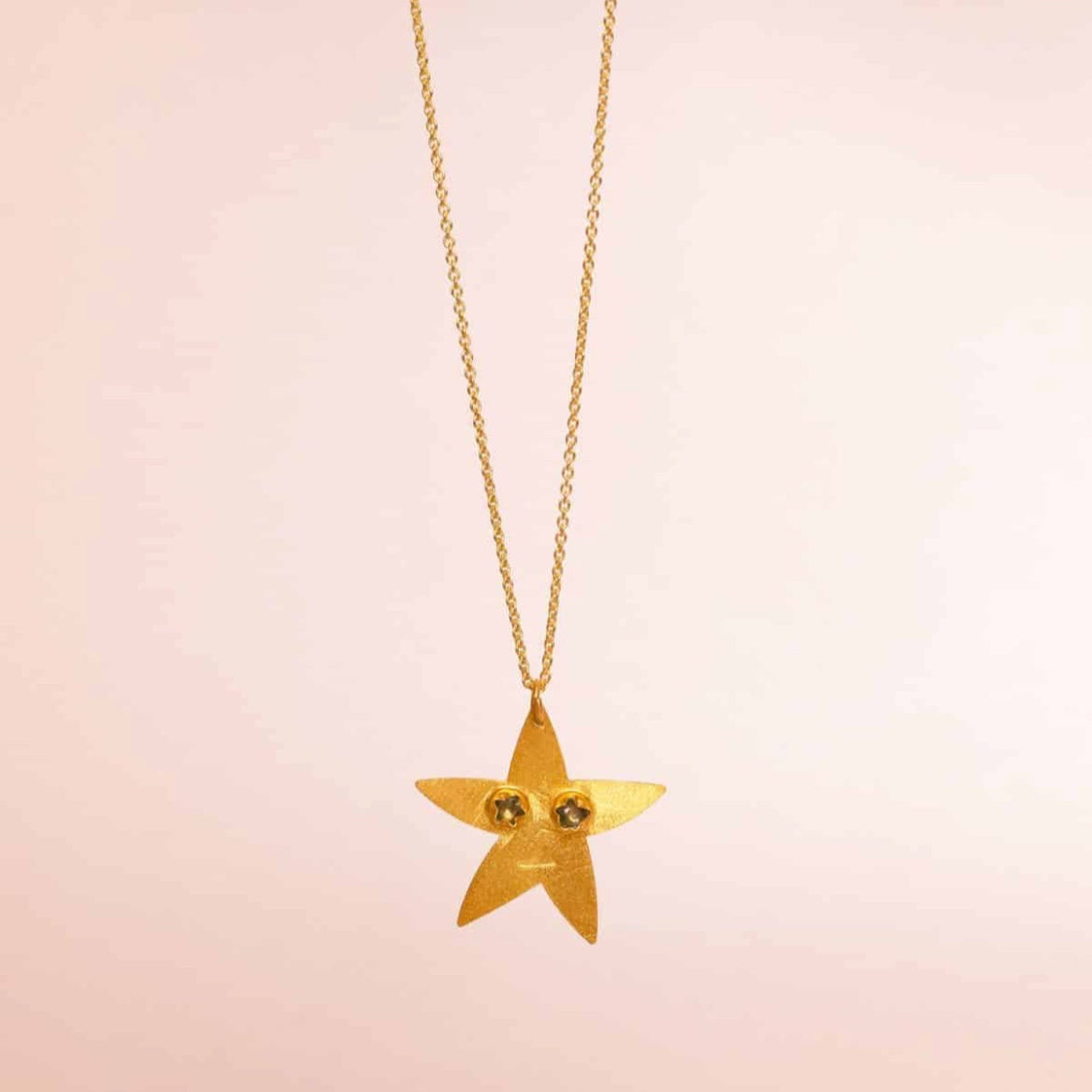 Vega Star Necklace / Gold
