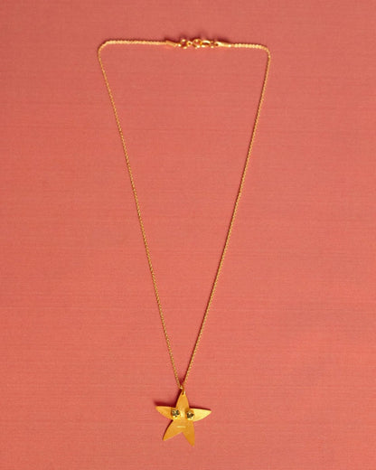 Vega Star Necklace / Gold